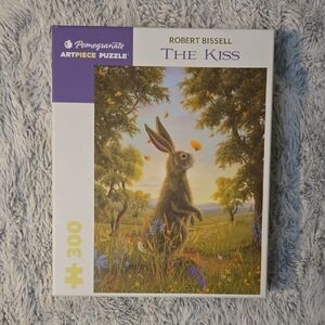 Pomegranate ArtPiece Puzzle Robert Bissell The Kiss - 300 Piece Jigsaw Puzzle